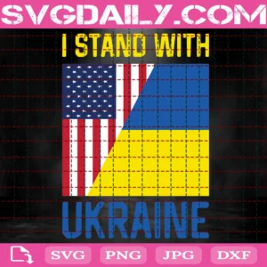 I Stand With Ukraine Svg