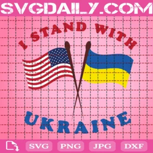 I Stand With Ukraine Svg