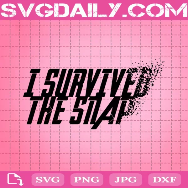I Survived The Snap Svg