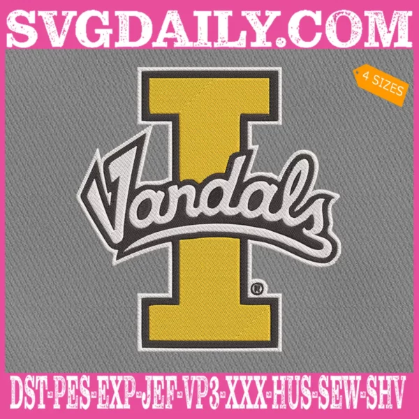 Idaho Vandals Embroidery Machine