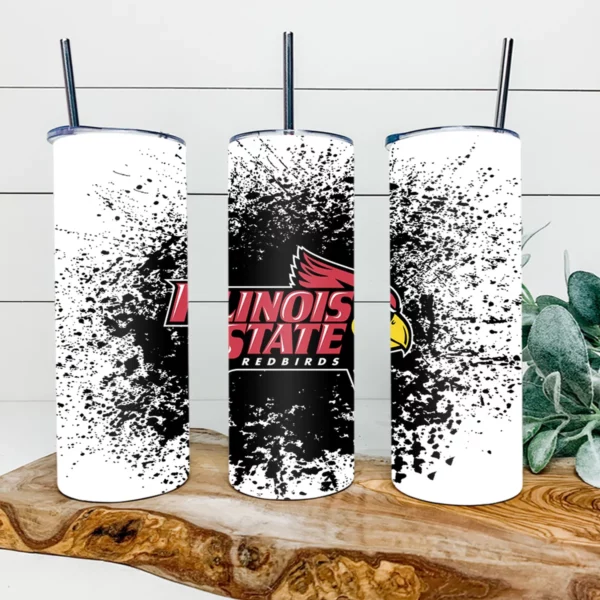 Illinois State Redbirds 20oz Skinny Tumbler