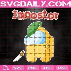 Imposter Svg, Among Us Svg