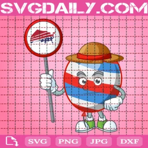 Independence Day Cartoon Character Svg