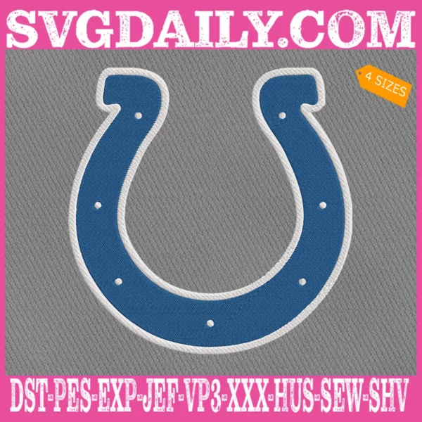 Indianapolis Colts Embroidery Files
