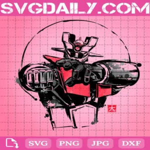 Ink Mecha Svg, Mazinger Z Svg