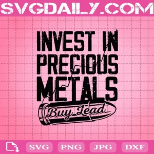 Invest In Precious Metals Buy Lead Svg