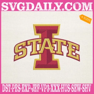 Iowa State Cyclones Embroidery Machine