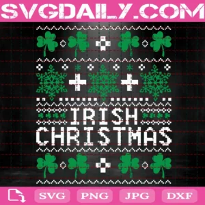 Irish Christmas Svg