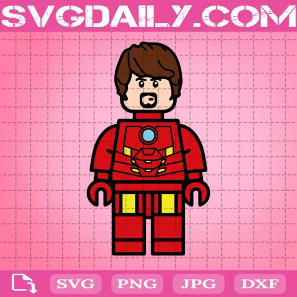 Iron Man Lego Svg