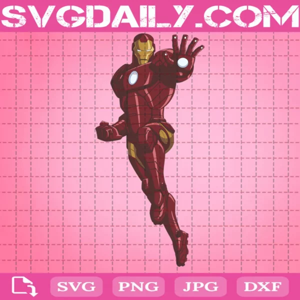 Ironman Svg, Marvel Comic Character Svg