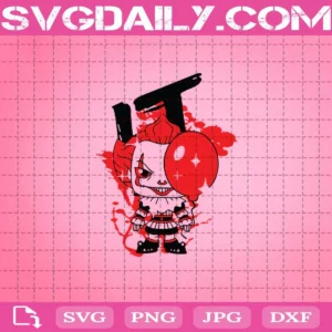 It Pennywise The Clown Svg