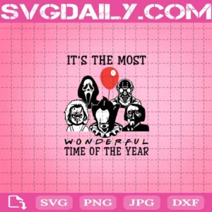 It'S The Most Wonderful Time Of The Year Svg