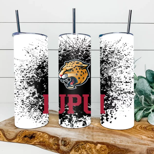 IUPUI Jaguars 20oz Skinny Tumbler