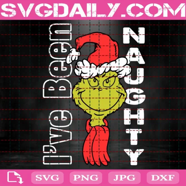 I'Ve Been Naughty Svg