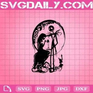 Jack Skellington And Sally Svg