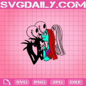 Jack Skellington And Sally Svg