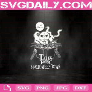 Jack Skellington Tales From Halloween Town Svg