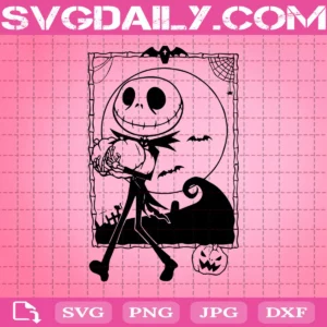 Jack With Pumpkin Svg