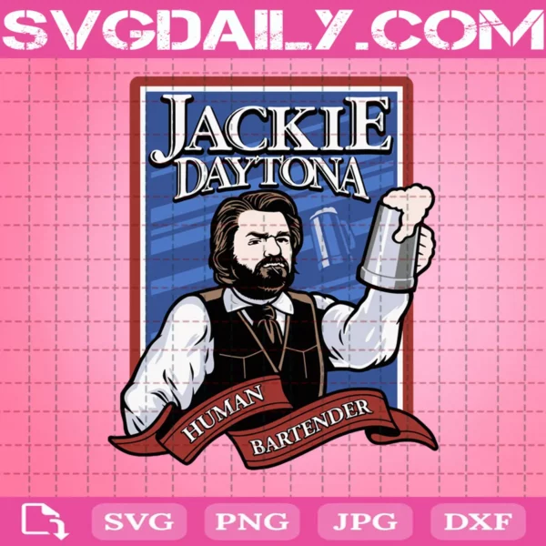 Jackie Daytona Svg