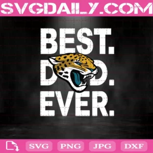 Jacksonville Jaguars Best Dad Ever Svg