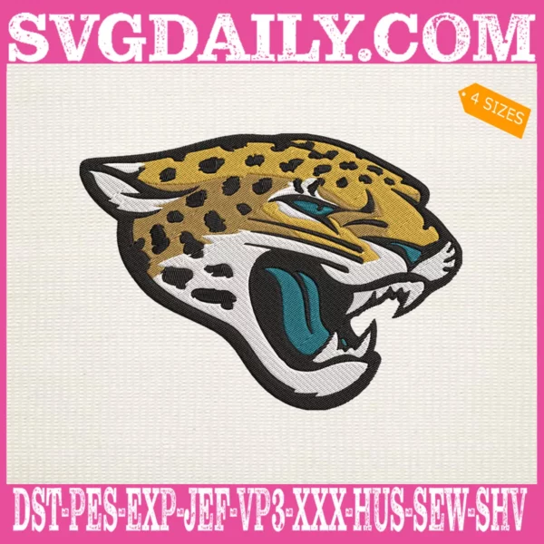 Jacksonville Jaguars Embroidery Files