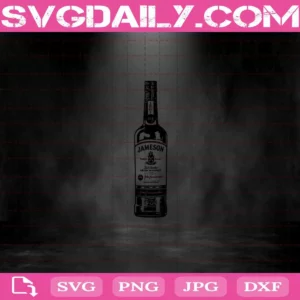 Jameson Whiskey Bottle Svg