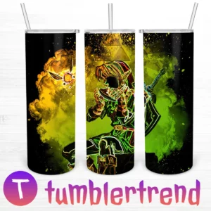 Japanese Anime Character 20oz Skinny Straight