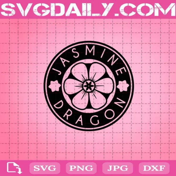 Jasmine Dragon Svg