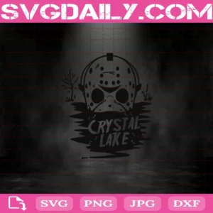 Jason Voorhees Friday The 13Th Crystal Lake Svg
