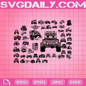 Jeep Svg Bundle, Jeep Truck Svg