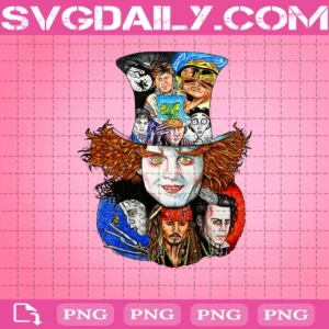 Johnny Depp Png, Mad Hatte Png
