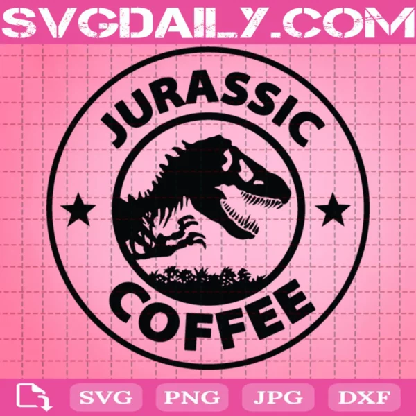 Jurassic Coffee Svg
