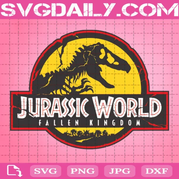 Jurassic World Fallen Kingdom Svg