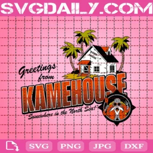 Kame House Svg, Anime Svg