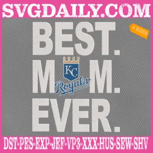 Kansas City Royals Embroidery Files