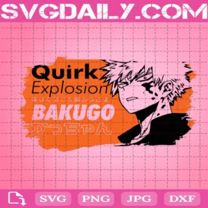 Katsuki Bakugou Svg