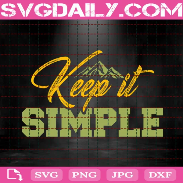 Keep It Simple Svg