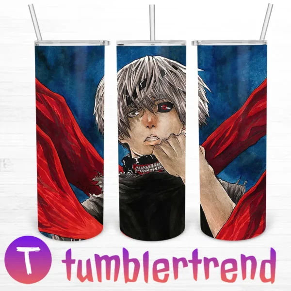 Ken Kaneki 20oz Tumbler Skinny