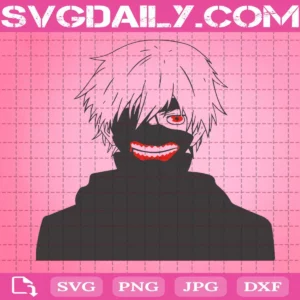 Ken Kaneki Svg, Tokyo Ghoul Svg