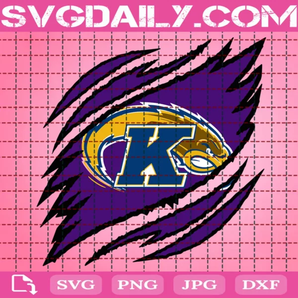 Kent State Golden Flashes Claws Svg