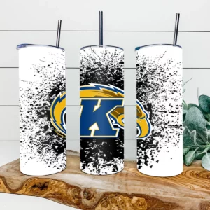 Kent State Golden Flashes Football 20oz Skinny Tumbler