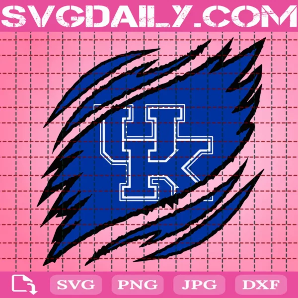 Kentucky Wildcats Claws Svg