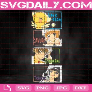 Kero Chan Svg, Sakura Svg