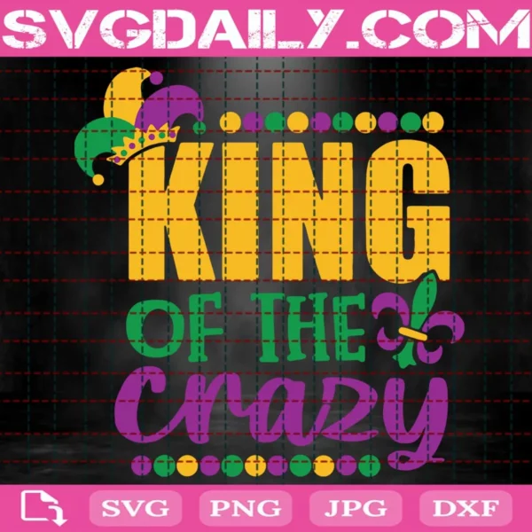 King Of The Crazy Svg