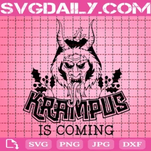 Krampus Is Coming Svg