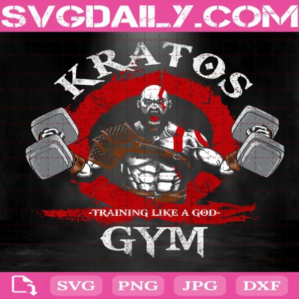 Kratos Svg, God Of War Svg