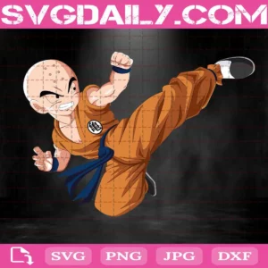 Krillin Dragon Ball Svg