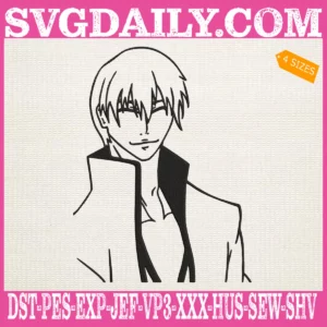 Kurosaki Ichigo Embroidery Design