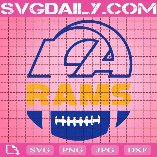 La Rams Svg, Super Bowl Svg