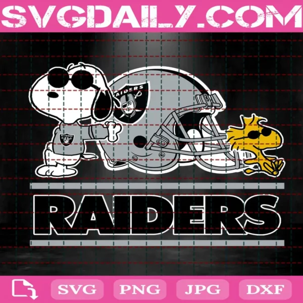 Las Vegas Raiders Snoopy Svg
